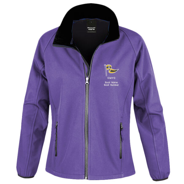 CMYC Ladies Personalised Softshell Jacket Thumbnail